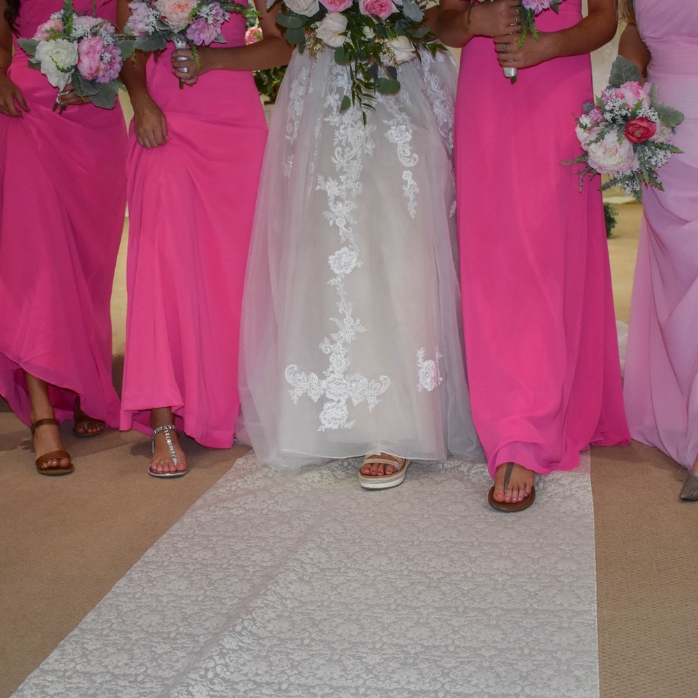 A Line wedding dress - Picture 12 of 12